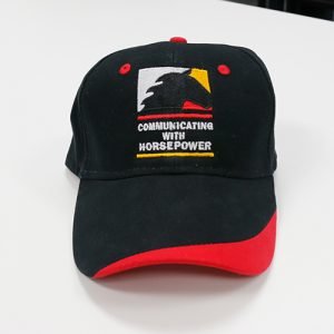Communicating With HorsePower Baseball Cap